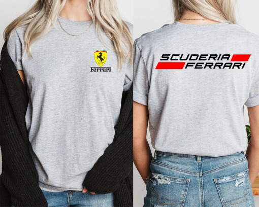 Ferrari Shirt, Ferrari Race Shirt, Car Shirt, Car Tshirt, Race Shirt, Race Car, Ferrari Tshirt, Formula 1 Shirt, Scuderia Ferrari Shirt