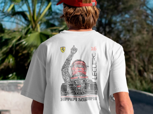 Charles Leclerc Ferrari F1 Shirt, Formula One Scuderia Ferrari T Shirt, F1 Merch for Men and Women