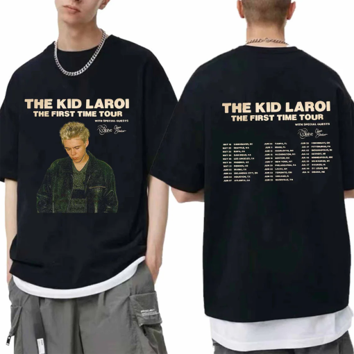 The Kid Laroi – The First Time Tour US 2024 Shirt, The Kid Laroi Fan Shirt, The Kid Laroi 2024 Concert Shirt, The First Time Tour 2024 Shirt