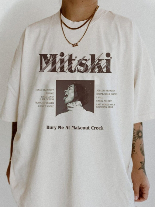 Mitski Bury Me At Makeout Creek Shirt, Bury Me At Makeout Creek Shirt, Mitski Album Shirt, Mitski Fan Shirt