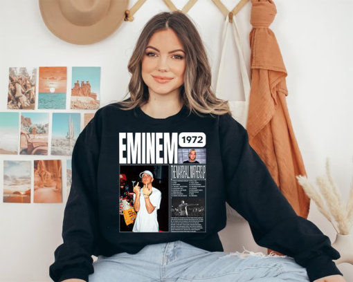 Eminem Vintage 90s Shirt | Sweatshirt | Hoodies, Eminem T-shirt, Eminem Graphic Tee, Rap Music Shirt, Rap Vintage Tee, Gift For Him and Her