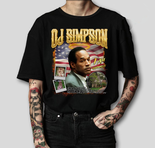 OJ Simpson Shirt, rip oj simpson, oj simpson, o.j. simpson, meme shirt, 1947-2024, oj simpson sweatshirt, oj simpson tee, shitpost shirt