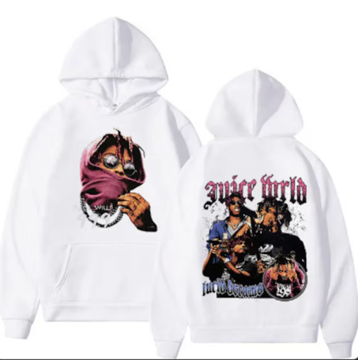 Juice Wrld Tribute Hoodie VIntage Rare