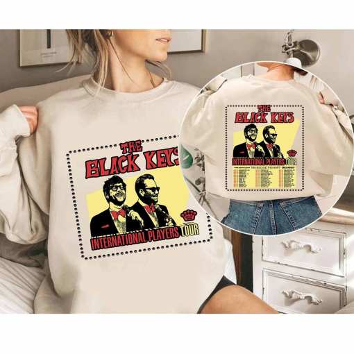 The Black Keys – International Players Tour 2024 Shirt, The Black Keys Band Fan Shirt, The Black Keys 2024 Shirt, International Players Tour