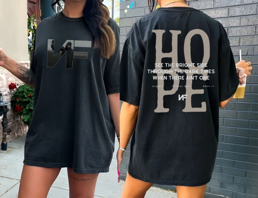 NF Hope Tracklist Shirt, Hope Album Tour Merch Tshirt, Best Fan Gift, Concert Tee, Vintage Aesthetic Shirt, Fan Art, Illustration, Artwork