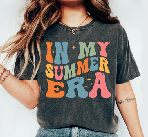 In My Summer Era Last Day of School Shirt Teacher End of Year Gift For Teacher Appreciation Schools Out for Summer End of Year Teacher Gifts