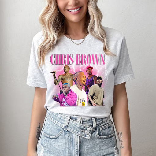 Vintage Chris Brown Gildan T-Shirt Chris Brown Bootleg Rap Tee Chris Brown Hip Hop Bootleg Rap Tee Shirt/ Sweatshirt/ Hoodie Gifts For Fan