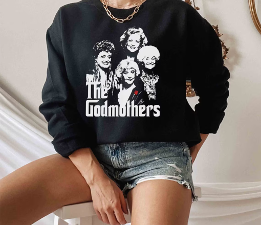 Retro The GodMothers Golden Girls Shirt, The Golden Girls Fan Shirt, Golden Girls Lover Gift, 80s TV Sitcom, Golden Girls Comfort Shirt