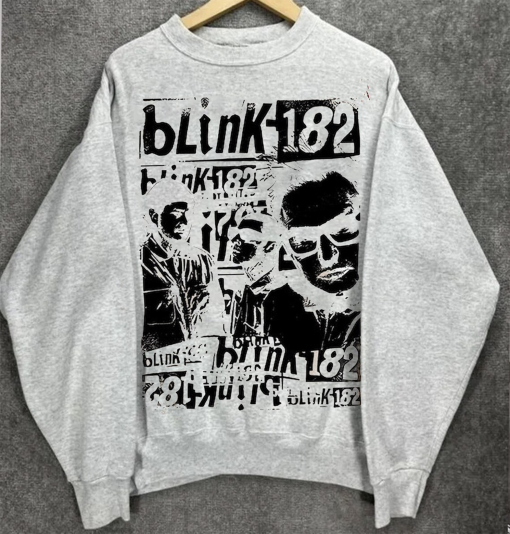 Blink Vintage 182 Tour Shirt,2023 World Tour B182 Merch,Retro 182 Band Shirt,vintage style shirt,retro smile comfort colors shirt,rock &roll