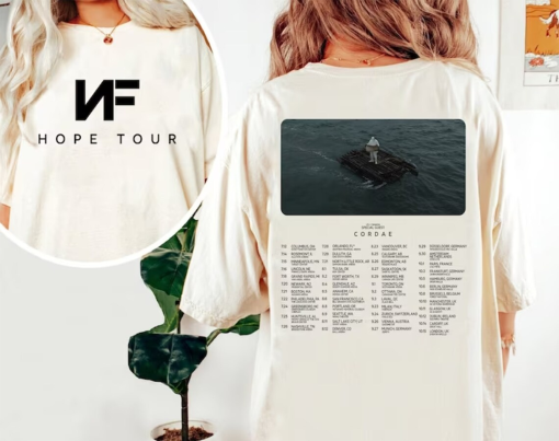 Vintage NF Rapper T-Shirt, Hope Album Shirt, Rapper Fan Shirt, 2023 Concert Shirt For Fan, NF Hope Shirt, NF Tour Shirt, 90s 1502860374