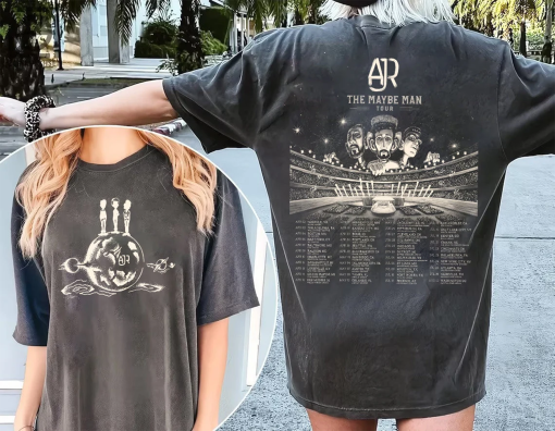 A.J.R. Music Band Shirt, A.J.R. Tour Merch Shirt, A.J.R. The Maybe Man Tour 2024 Shirt, Trendy Present For Fans, Men and Women