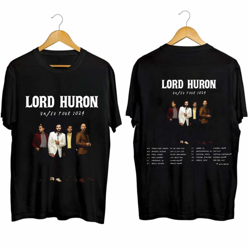 Lord Huron EU UK 2024 Tour Shirt, Lord Huron Band Fan Shirt, Lord Huron 2024 Concert Shirt