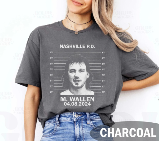 Wallen mugshot shirt, Wallen Leave Them Broadway Chairs Alone Shirt, Wallen merch, Broadway chairs alone shirt, M.Wallen Funny meme shirt