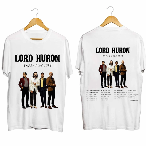 Lord Huron EU UK 2024 Tour Shirt, Lord Huron Band Fan Shirt, Lord Huron 2024 Concert Shirt