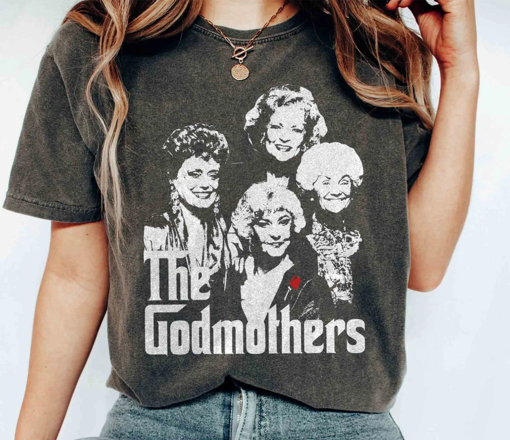 Retro The GodMothers Golden Girls Shirt, The Golden Girls Fan Shirt, Golden Girls Lover Gift, 80s TV Sitcom, Golden Girls Comfort Shirt