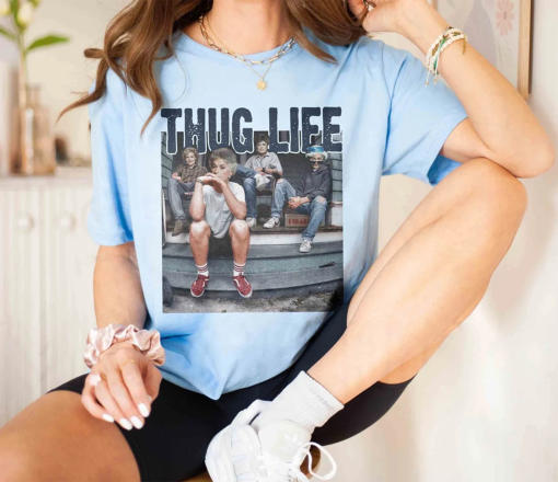 Retro Thug Life Golden Girls Shirt, The Golden Girls Fan Shirt, Mother’s Day Gift, 80s TV Sitcom, Golden Girls Comfort Shirt, Gift For Mom