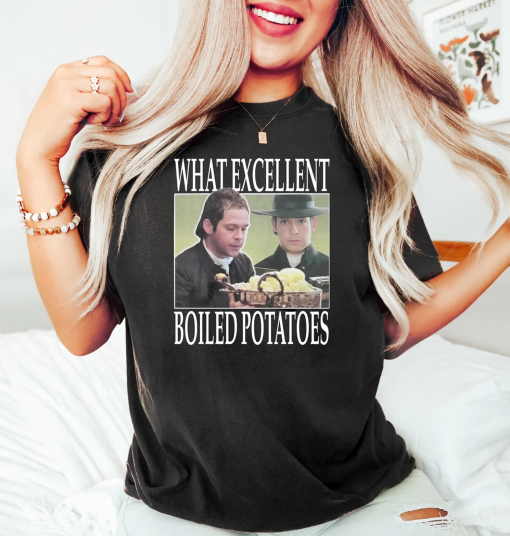 Boiled Potatoes Funny Meme Shirt, Pride and Prejudice Sweatshirt, Fitzwilliam Darcy Tee, Elizabeth Bennet Ring Dress, Bennet Doll