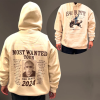 Bad Bunny Most Wanted Tour 2024 HOODIE SCREEN PRINTED Doube Sided Print