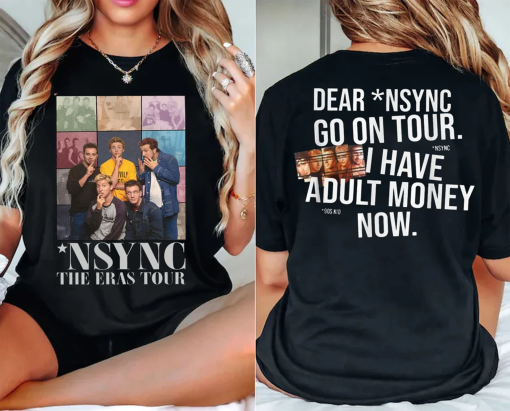 Vintage NSYNC Shirt,NSYNC Fan Gift,90s Boy Band Sweatshirt,Nsync Eras Comfort Colors Shirt,Music tour 2024 shirt,Gift For Fans