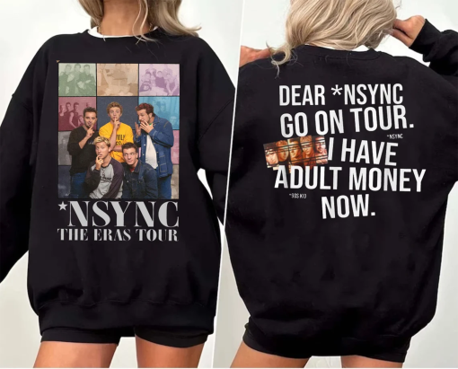 Vintage NSYNC Shirt,NSYNC Fan Gift,90s Boy Band Sweatshirt,Nsync Eras Comfort Colors Shirt,Music tour 2024 shirt,Gift For Fans