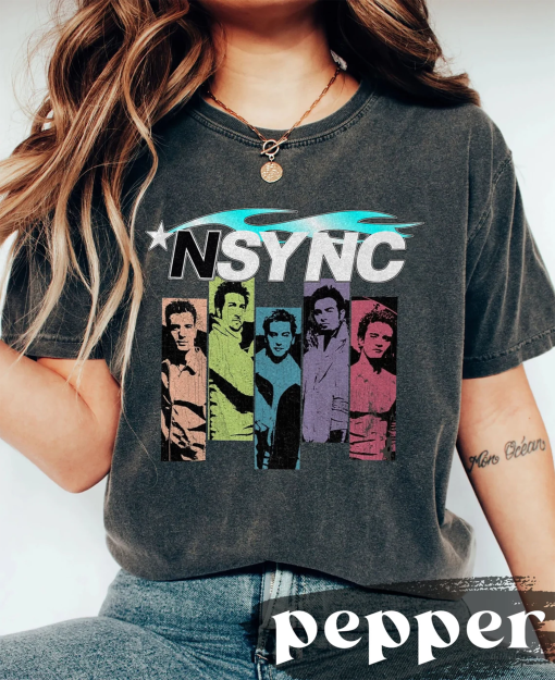 Retro Nsync Shirt, 90s Boy Band Shirt, Nsync Eras Shirt, Nsync tshirt, Boy Band Shirt, Unisex Shirt, Comfort Colors Shirt.