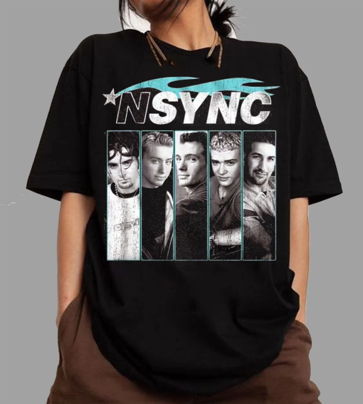 Vintage NSYNC Boy Band Shirt,Nsync Eras Shirt,90s Boy Band Shirt,In my Nsync Reunion Era,Concert Music 2024 Shirt,Comfort Colors shirt