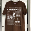 Only The Generals Tour 2023 Kevin Gates T-Shirt, Kevin Gates Merch, Rapper Kevin Gates Shirt, Kevin Gates Shirt, Kevin Gates Fan Gift Shirt