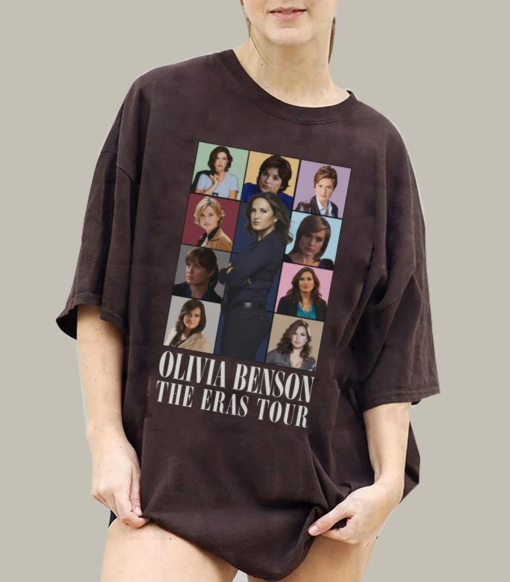 Olivia Benson X eras tshirt , Law And Order Shirt, Elliot and Olivia, Law and Order SVU Vintage Sweatshirt