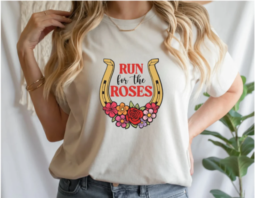 Kentucky Derby Shirt, 2024 Kentucky Derby Shirt, Run For The Roses,Race Weekend Tee, Kentucky Derby Party Shirt,Racing Horse Shirt,Derby Tee