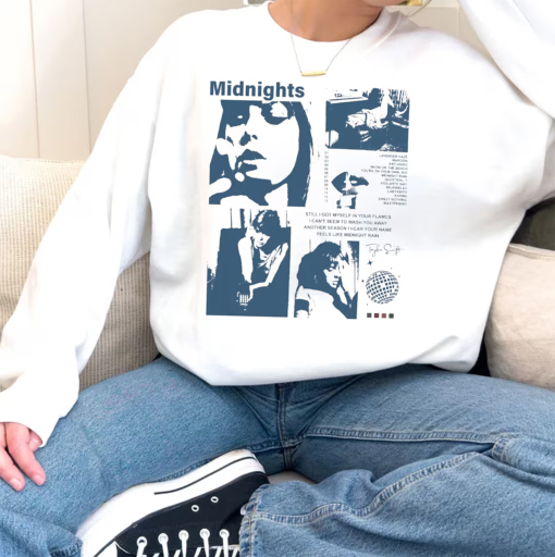 Midnights Trendy Sweatshirt, Eras Tour Sweatshirt, Midnights, Gift For her