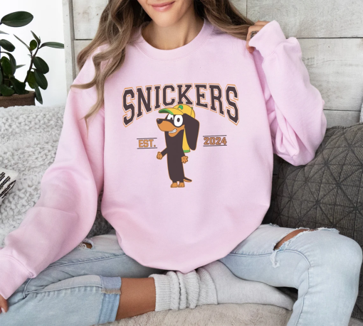 Funny Snicker Est 2024 Sweatshirt ,Character Sweatshirt, Trendy Sweatshirt