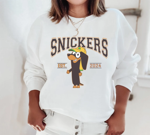 Funny Snicker Est 2024 Sweatshirt ,Character Sweatshirt, Trendy Sweatshirt