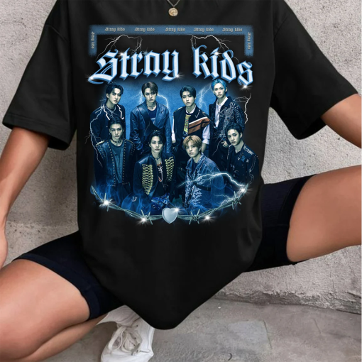 “Stray Kids ROCK-STAR Album Sweatshirt, Stray Kids 樂-STAR T-Shirt, Vintage Stray Kids Skzoo, Skz Rock Star Bang Chan, Lee Know, Changbin “