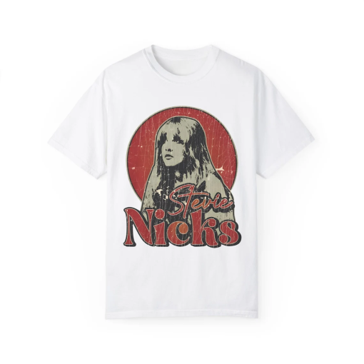 Stevie Nicks Comfort Colors Band TShirt, Old School Band T-shirt, Retro Music Shirt, Rock Band Tee, Oversized Trendy Shirts