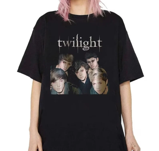 1D TwiIight Shirt, The Twilight Saga Edward Cullen Unisex Shirt, Bella Where The Hell Have You Been, Harry Style Loca, Movie Halloween Shirt