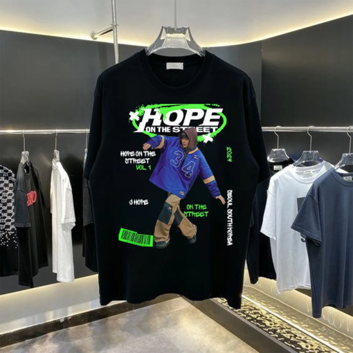 Hope On The Street Shirt, BTS Jhope Hope on the Street, BTS Fan T-Shirt, BTS Sweatshirt, Jhope New Album Shirt, Jung Hoseok Fan Gift, Army