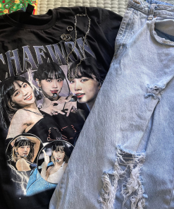 Limited Chaewon Vintage T-Shirt,Twice Shirt Gift For…