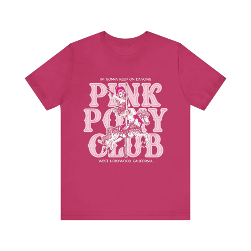 “Chappell Roan Pink Pony Club Tee “