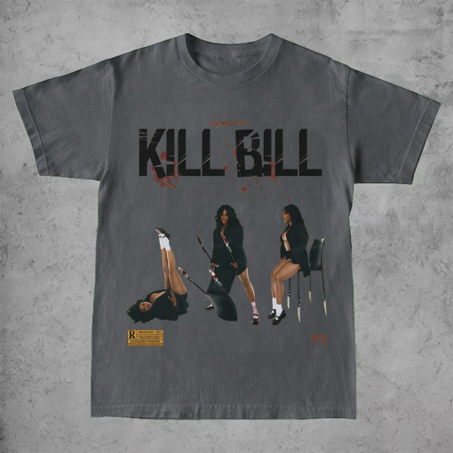 Vintage 90s Bootleg Style SZA Kill Bill T-Shirt, Unisex Heavy Cotton Shirt, Retro SZA Tee, Oversize Vintage Graphic Tee,Birthday Gift