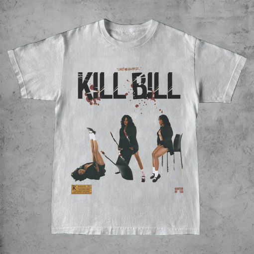 Vintage 90s Bootleg Style SZA Kill Bill T-Shirt, Unisex Heavy Cotton Shirt, Retro SZA Tee, Oversize Vintage Graphic Tee,Birthday Gift