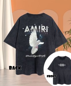 Amiri T-Shirt, Amiri Beach Shirt, Vintage Printed…