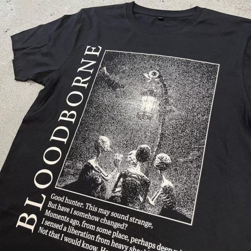 Bloodborne – Hunter and Lamp Messengers T-Shirt