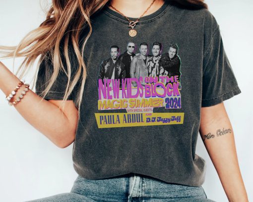 NKOTB Vintage Shirt, New Kids On The Block T-shirt, Classic Rock Concert Tee, NKOTB 2024 Concert Tshirt, New Kids On The Block Shirt