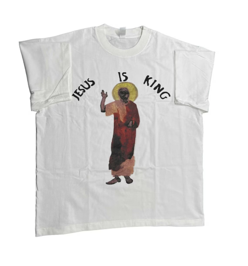 Hip Hop Inspired Jesus is King Tee | Kanye West Yeezy Streetwear Style | Christian Faith 100% Cotton Shirt | Urban Religious Fashion