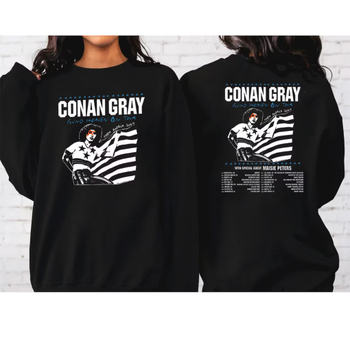 Conan Gray – Found Heaven On Tour 2024 Shirt, Conan Gray Fan Shirt, Conan Gray 2024 Concert Shirt, Found Heaven On 2024 Concert Shirt