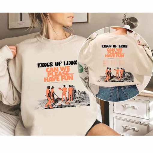 Kings Of Leon – Can We Please Have Fun US Tour 2024 Shirt, Kings Of Leon Band Fan Shirt, Kings Of Leon 2024 Concert Shirt