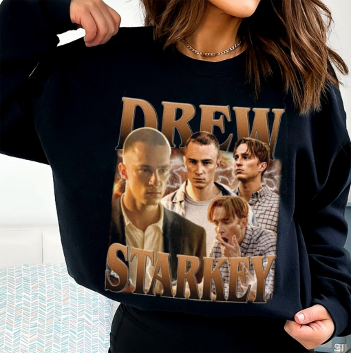 Drew Starkey Vintage T-shirt, Drew Starkey 90s Fan Homage T-shirt,Retro Drew Starkey Shirt,Drew Starkey Unisex Graphic Tee,Sweatshirt