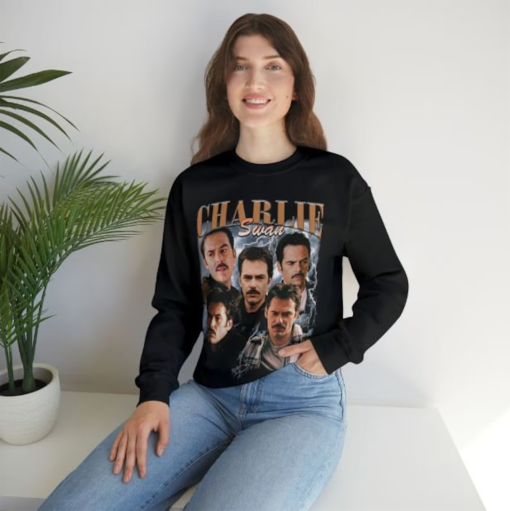 Charlie Swan Vintage 90’s Tee, Billy Burke Fan Made Tee, Team Charlie Tee, The Original Shirt, Tshirt Movie Shirt,Meme SA