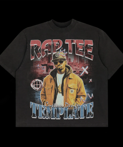 Rap Tee Template, Bootleg shirt, 90s shirt,…