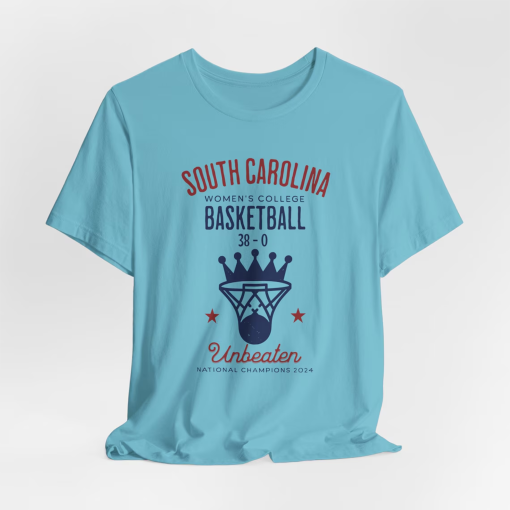 National Basketball Champions T-Shirt South Carolina Women’s College Basketball Tee 2024 Merch SC Shirt Gift for Her Gift for Him Souvenir